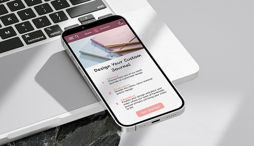 Dawn Journal's mockup
