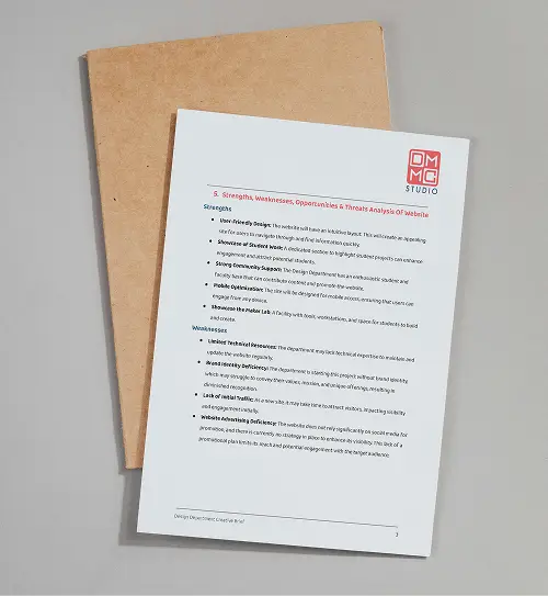 DMMC Studio Stationary Mockup 1